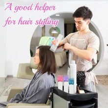 4入組染髮劑刷瓶60ML塗抹器瓶頭髮顏色刷帶畢業,髮根梳子油瓶頭皮治療乳液瓶-擠壓瓶適用於美髮沙龍乾清潔,染髮劑,(混合2) - 彩色 - 查看 5