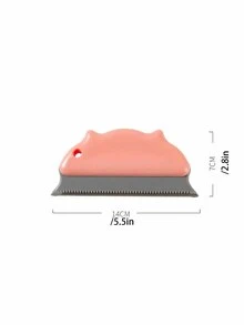 1pc Cartoon Design Pet Hair Removal Brush - Multicolor - View 4