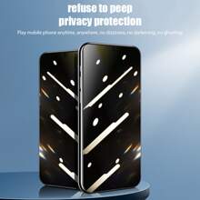 4入組隱私鋼化玻璃屏幕保護貼，適用於三星Galaxy A53 A73 A33 A23 A13 5G，具有防爆、防刮和防窺功能，適用於Samsung A52 A52S A32 A22 A12 A72 5G A50 A70 A31 A51 A71手機保護玻璃，保護個人手機在公共場所的隱私和安全信息。 - 黑色 - 查看 2