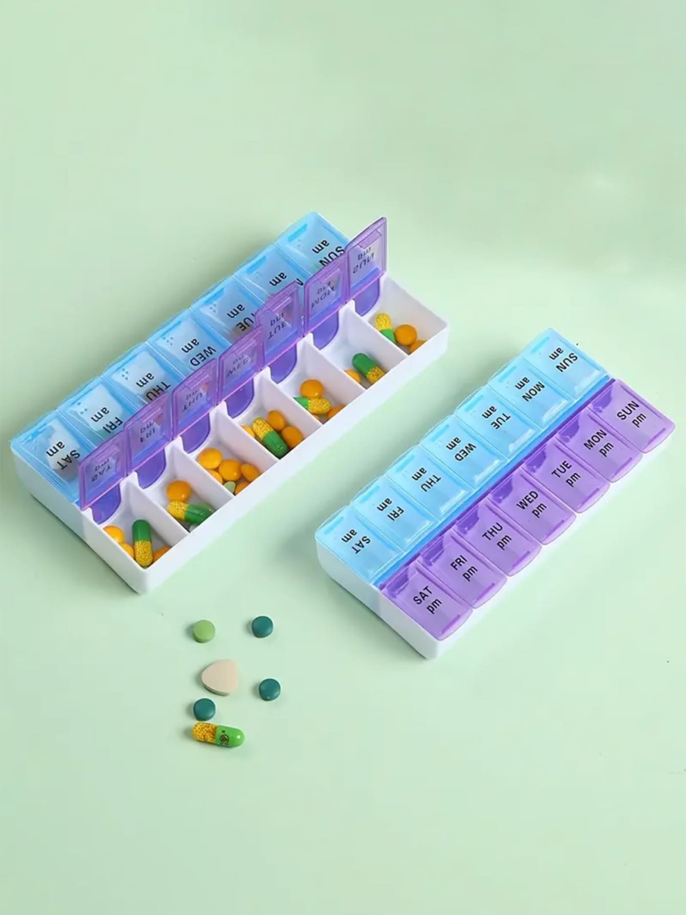 Hộp lưu trữ & thùng rác - Nhiều màu - Xem 1