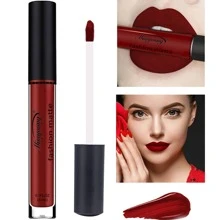 啞光防水持久唇彩,不粘杯子液體口紅,女士紅嘴唇彩妝 - 09 Coral Reef - 查看 3