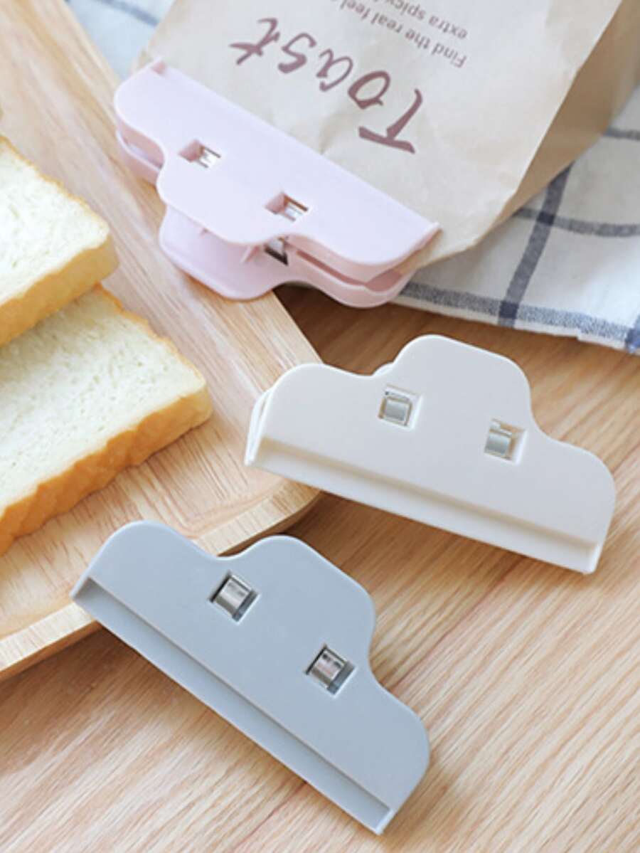 1入組廚房小吃密封夾,強的餐飲包夾鉗 - 白色 - 查看 1