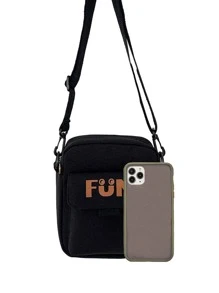 Handheld Shoulder Bag Is Versatile, Casual, Simple, And Fashionable, With A Crossbody Bag For Men - Black - View 5