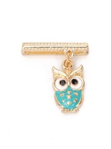 1pc Alloy Owl Watchbands Charm Decor, Compatible With Apple Watch Band Accessories, Compatible With Galaxy Watch Bands Charms, Compatible With Huawei Watch Band Series Gift - Multicolor - View 5