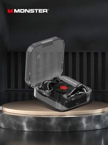 Monster 藍牙耳機耳機高保真運動降噪 - 灰色 - 查看 1