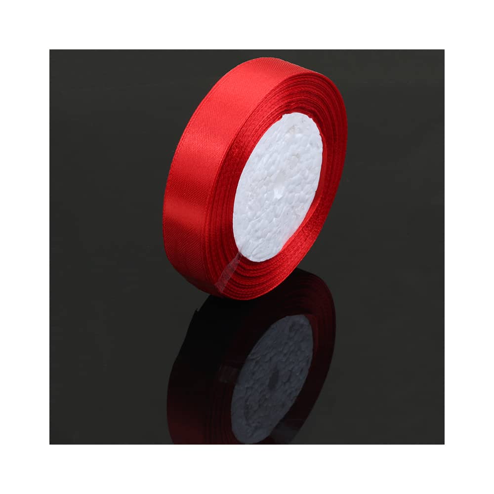25m/roll 1cm Red Grosgrain Ribbon | SHEIN USA
