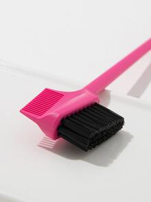 1 pieza Cepillo nailon S mate superficie ribete control con alto con bajo dientes para mullido efecto - Rosa Fucsia - Ver 3