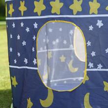 1入戶外兒童帳篷嬰兒遊戲屋蝴蝶房花朵盛開屋外帳篷