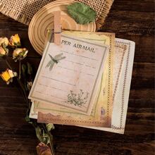 30pcs Vintage Style Memo Pad Kit - Brown - View 4