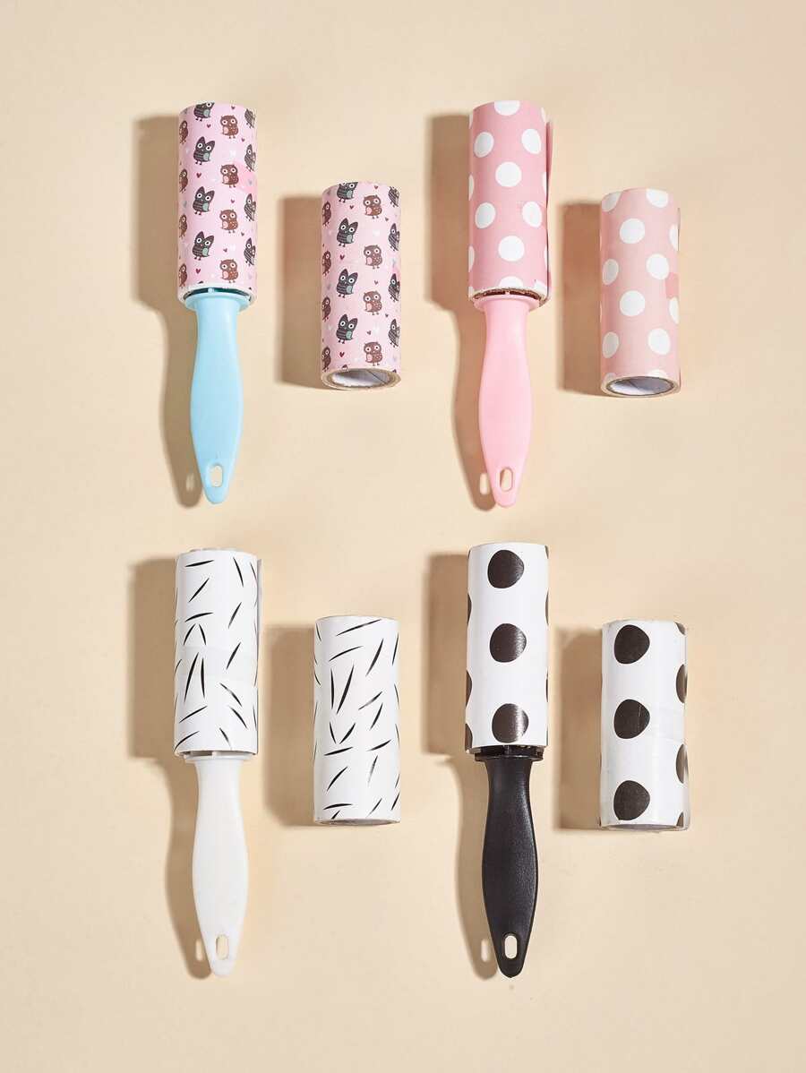 1pc Random Color Pet Hair Remover Roller For Dog For Cleaning - Multicolor - View 1