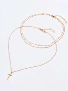 Collares de Cadena - Amarillo Oro - Ver 2