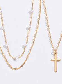 Collares de Cadena - Amarillo Oro - Ver 4