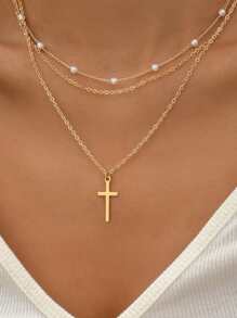 Collares de Cadena - Amarillo Oro - Ver 1