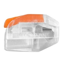 140PCS Lever Wire Connectors Wire Connector Assortment Pack Compact Splicing Connector Kit for Electrical Wires Solid Stranded Flexible Wires, 2 Port, 3 Port, 4 Port,5 Port - Nhiều màu - Xem 11