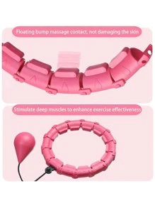 1个可拆卸PP运动健身圈 - 西瓜粉 - 查看 3