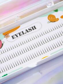 120 件卷曲单根睫毛延长 12 毫米/14 毫米/16 毫米混合睫毛簇，自然柔软纤长，睫毛可增加双眼，适合日常化妆或外出派对睫毛簇、睫毛簇、单根睫毛、睫毛、假睫毛