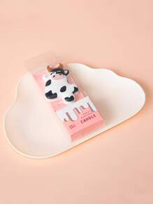 1pc Birthday Cake Cow Number Candle