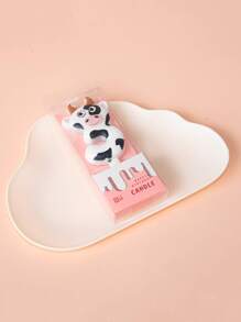 1pc Birthday Cake Cow Number Candle
