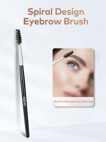 Llano 4 合 1 眉毛修剪器眉毛修饰套装，包括金色眉毛镊子、金色眉毛剪刀、粉色眉毛剃刀、睫毛刷，男女皆宜 - 金色 - 查看 6