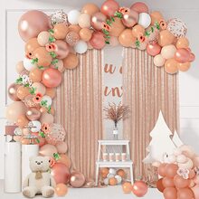 1 Miếng Kim sa lấp lánh Lễ cưới Bối cảnh Thích hợp Cho đám cưới , Buổi tiệc , Lễ , Sinh nhật - Hoa hồng vàng - Xem 4