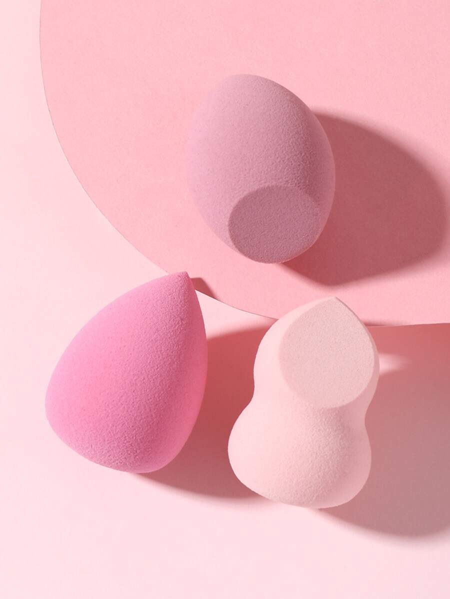 Bộ 3 bông mút trang điểm, thích hợp dùng cho kem che khuyết điểm và phấn phủ, bông mút trang điểm dạng bột, đồ trang điểm, giá rẻ, trang trí phòng, bàn trang điểm, du lịch, phòng ngủ, phụ kiện trang điểm, bông mút, bông tán trang điểm, bông phấn, bông mút trang điểm, giá rẻ, quà tặng Giáng sinh, đồ trang điểm, dụng cụ trang điểm, đồ rẻ tiền, quà tặng, quà tặng cho phụ nữ, quà Giáng sinh, quà khuyến mãi, du lịch, đồ rẻ tiền, đồ dùng cần thiết khi đi du lịch - Nhiều màu - Xem 1