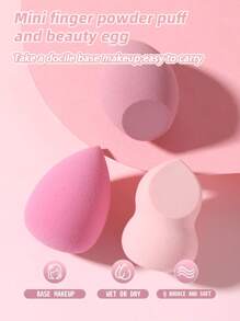 Bộ 3 bông mút trang điểm, thích hợp dùng cho kem che khuyết điểm và phấn phủ, bông mút trang điểm dạng bột, đồ trang điểm, giá rẻ, trang trí phòng, bàn trang điểm, du lịch, phòng ngủ, phụ kiện trang điểm, bông mút, bông tán trang điểm, bông phấn, bông mút trang điểm, giá rẻ, quà tặng Giáng sinh, đồ trang điểm, dụng cụ trang điểm, đồ rẻ tiền, quà tặng, quà tặng cho phụ nữ, quà Giáng sinh, quà khuyến mãi, du lịch, đồ rẻ tiền, đồ dùng cần thiết khi đi du lịch - Nhiều màu - Xem 8