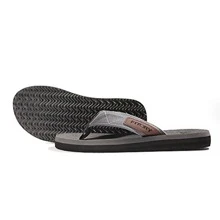 Men's Comfort Flip-Flops & Thong Sandals - Beach Slippers With Sizes 6-15 - 灰色 - 查看 3