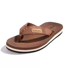 Men's Comfort Flip-Flops & Thong Sandals - Beach Slippers With Sizes 6-15 - 浅棕色 - 查看 1