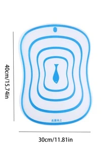1PC Kitchen cutting board fruit cutting board flexible cutting board - Blue - View 7
