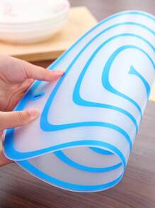 1PC Kitchen cutting board fruit cutting board flexible cutting board - Blue - View 5