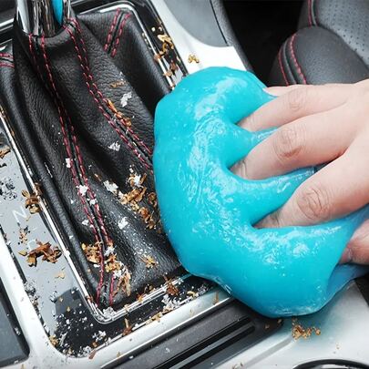 1pc Multifunctional Reusable Soft Glue Dust Cleaning Tool For Car Air Vents, Computer Keyboard, Home Cleaning Supplies,Kitchen,Bathroom,Home,Household Suppliers
