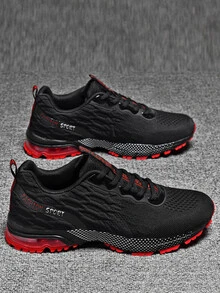 de hombres Zapatos resorte otoño 2023 nuevo malla transpirable deportivo Zapatillas deportivas de running Talla grande colchón de aire casual Zapatos de atletismo - Multicolor - Ver 5