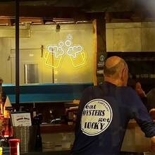 cerveza Señal de neón , amarillo & blanco cerveza logo LED cerveza Luz - Amarillo - Ver 5