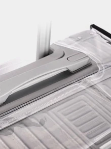 Funda protectora de maleta de plástico transparente de PVC, se ajusta a todos los tamaños de equipaje, esencial para vacaciones, viajes, bolsa de viaje, accesorios de viaje, bolsa para la escuela, accesorios escolares