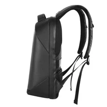 Crelander LED 筆記型電腦背包動態單肩包可編程旅行背包男女黑色 - 黑色 - 查看 5