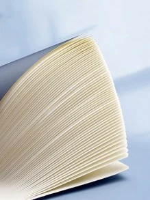 1pc Random Color Notebook, Vintage Portable Journal Notebook For School Student, Office - Baby Blue - View 3