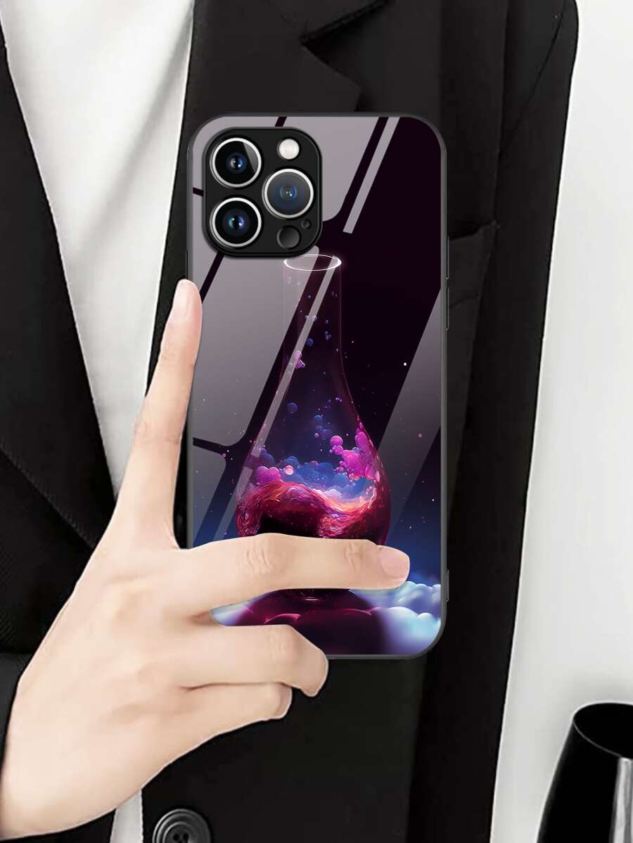 Cloud Pattern Phone Case - Multicolor - View 1