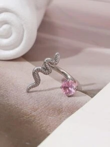 Piercing para la Lengua - Morado - Ver 3