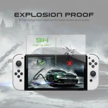 遊戲屏幕保護膜膜兼容 OLED/Lite - 無色 - 查看 4