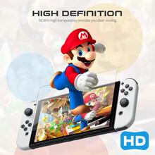 遊戲屏幕保護膜膜兼容 OLED/Lite - 無色 - 查看 3