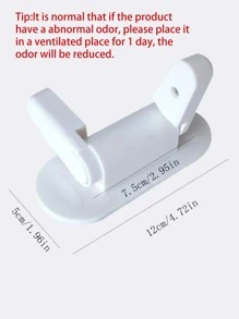 1pc Pet Door Lock - White - View 6