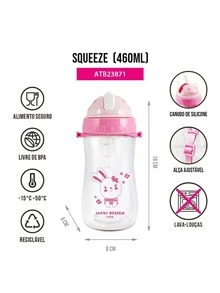 Water Bottles - Màu hồng gỉ - Xem 4