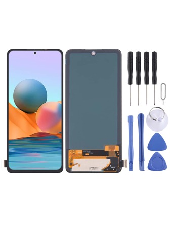 OLED Material LCD Screen & Digitizer Full Assembly Compatible With Xiaomi Redmi Note 10 Pro 4G/Redmi Note 10 Pro India/Redmi Note 10 Pro Max/Redmi Note 11 Pro China/Redmi Note 11 Pro+/Redmi Note 11 Pro 4G/Redmi Note 10 Pro 5G/Redmi Note 11 Pro