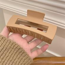 1个发夹女后脑勺抓发爪发夹高端网红抓发大盘发夹头饰 - 卡其色 - 查看 5