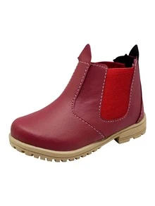 Kids Boots - Màu Đỏ Sâu - Xem 3