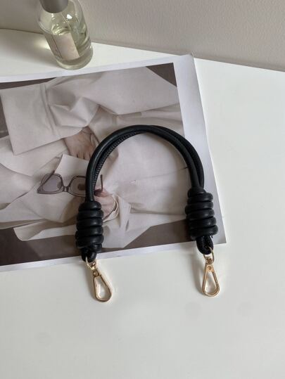 極簡風編織繩肩背帶，手提包配件DIY配件，可調節替換肩帶，時尚耐用