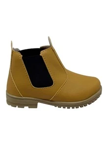 Kids Boots - Màu Mù tạt vàng - Xem 3