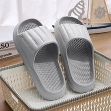 Eva Foam Indoor Slippers, Soft And Lightweight - Grey - View 2