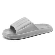 Eva Foam Indoor Slippers, Soft And Lightweight - Grey - View 5