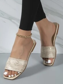 2024 Women's Summer Fashionable Indoor-Outdoor Flat Sandals For Casual Walking, Versatile